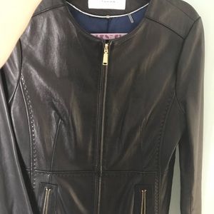 Tahari Leather Jacket